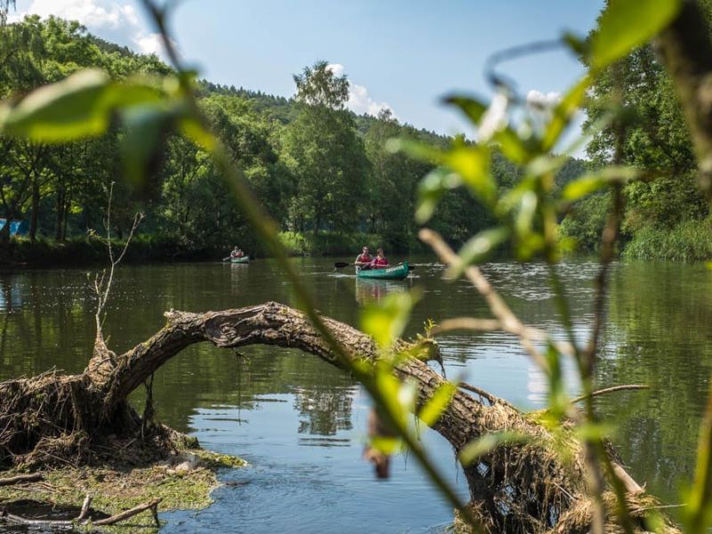 Wasserwandern auf der Werra