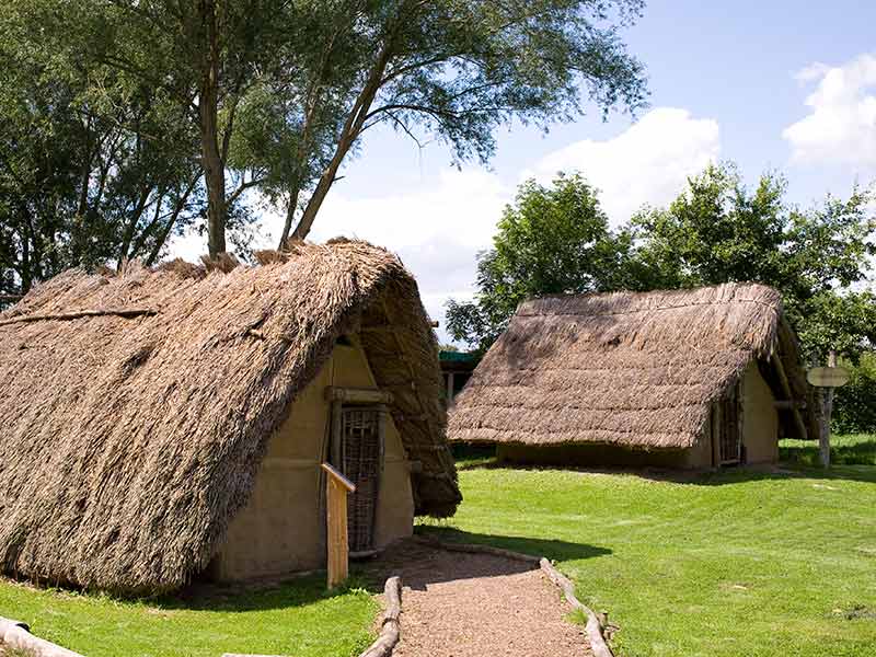 Opfermoor in Niederdorla am geografischen Mittelpunkt Deutschlands
