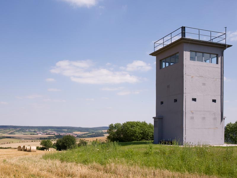 Naturparkweg Leine Werra - ehemaliger Grenzturm bei Katharinenberg